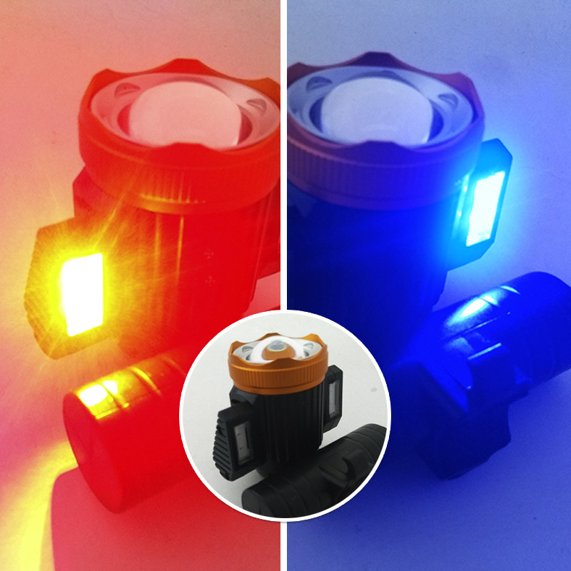 Miniatura 4 de Linterna Minera LED 2 En 1 Camping 302